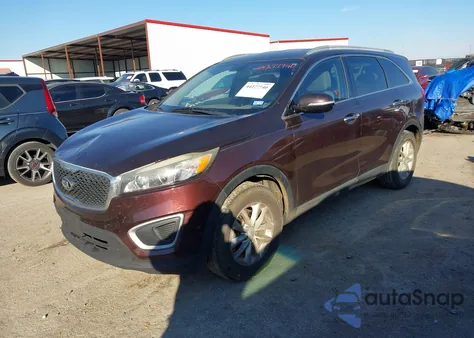 2016 Kia Sorento 2.4L Lx from USA, damaged, VIN 5XYPG4A32GG027764